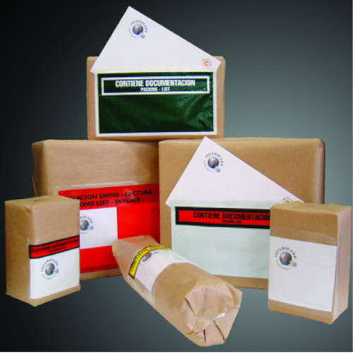 CAJA DE 500 SOBRES PACKING LIST A4/C4-310X230 MM TRANSPARENTE (Ref.TLA4P F)