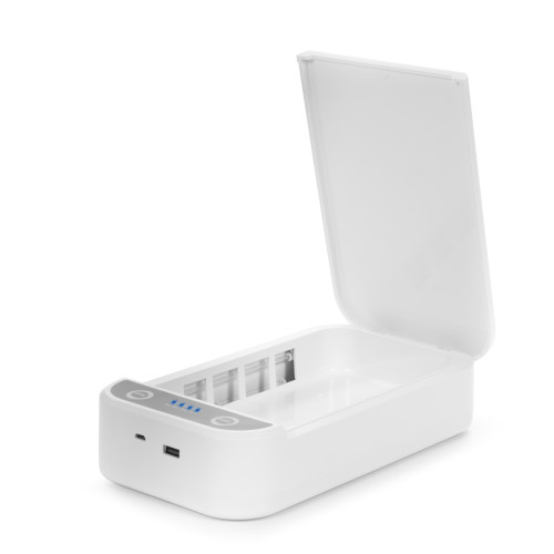 CAJA ESTERILIZADORA PORTÁTIL CON LUZ ULTRAVIOLETA Y AROMATERAPIA. DAM (Ref.DMAC0036)