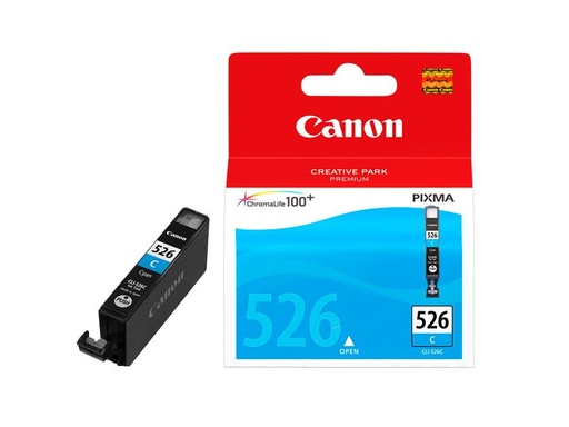 CANON - CLI-526 Cartucho Cian CLI-526C (blister + alarma) (Ref.4541B010)