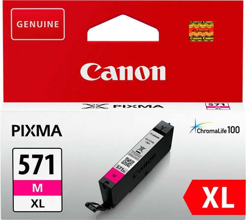 CANON - CARTUCHO INKJET CLI-571MXL PIXMA MG5751/MG5752/MG5753/MG6851/MG6852/MG6853/MG7750/MG7751/MG7752/MG7753 MAGENTA (0333C004) (Ref.CLI571MXL)