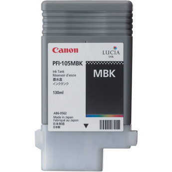 CANON - IPF-6300 CARTUCHO NEGRO MATE PFI105MBK 130ML (Ref.PFI-105MBK)