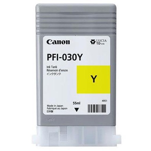 CANON - TINTA AMARILLO IMAGEPROGRAF TA-20, TA-30 - PFI-030Y (Ref.3492C001)