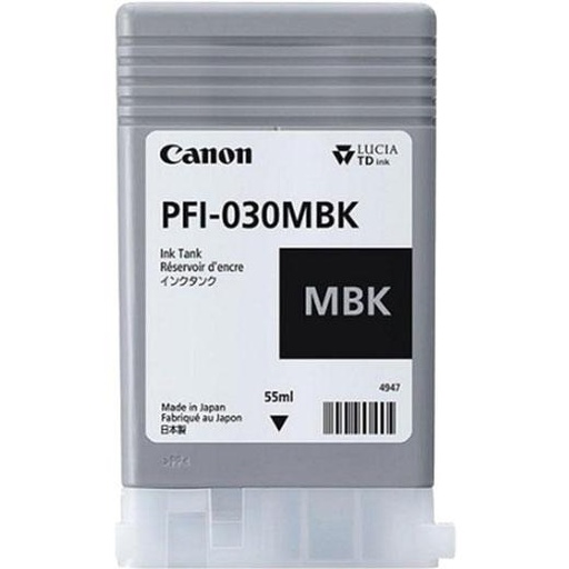 CANON - TINTA NEGRO MATE IMAGEPROGRAF TA-20, TA-30 - PFI-030MBK (Ref.3488C001)