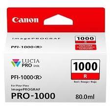 CANON - TINTA ROJO IMAGEPROGRAF PRO PFI-1000R (Ref.0554C001)