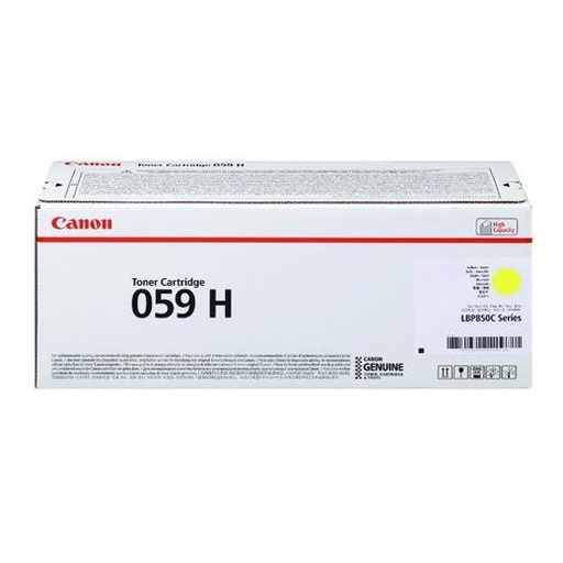 CANON - Toner 059H: LBP852CX 851C 852Ci Yellow (Ref.3624C001)
