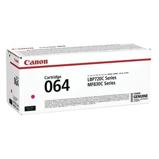 CANON - TONER MAGENTA I-SENSYS LBP 720C SERIES, MF830C SERIES - 064 (Ref.4933C001)