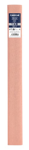 CANSON - PAPEL CREPE (PINOCHO) 40g 0,5x2,5 m ROSA SALMON (Ref.C200001403)