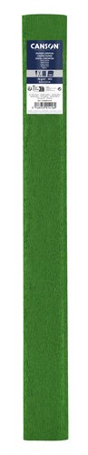 CANSON - PAPEL CREPE (PINOCHO) 40g 0,5x2,5 m VERDE BILLAR (Ref.C200001416)