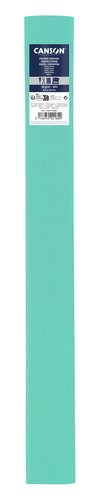 CANSON - PAPEL CREPE (PINOCHO) 40g 0,5x2,5 m VERDE MENTA (Ref.C400110408)