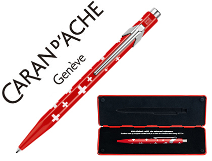 CARAN D'ACHE - BOLIGRAFO 849 TOTAL SWISS CON ESTUCHE PUNTA MEDIA (Ref.849-053)