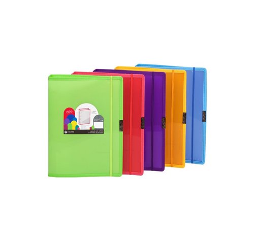 CARCHIVO - CARPETA de ANILLAS DUNE PP A4+ 4 an.25mm ROJO (Ref.12370453)