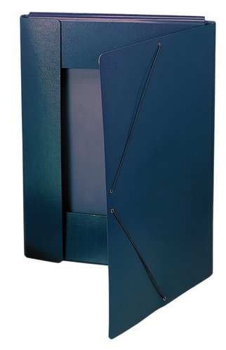 CARCHIVO - CARPETA de DIBUJO CARTON PINTADO GOMAS y SOLAPAS A3 NEGRO (Ref.2050B34)