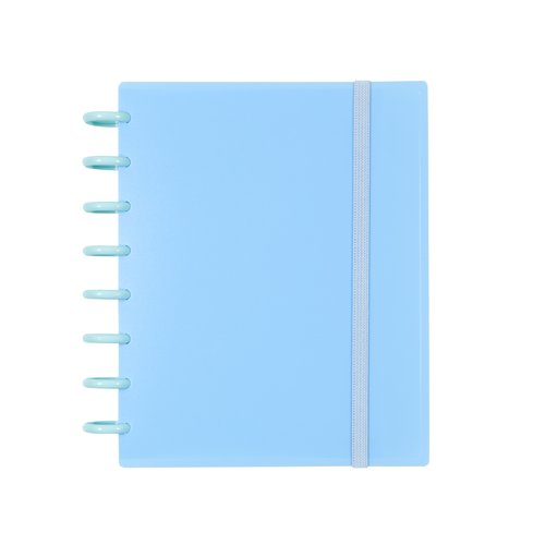 CARCHIVO - CUADERNO INGENIOX ESPIRAL A5 100H C/SEPARADORES EXTRAÍBLES 100GR PAUTADO 7MM TAPAS PP SEMI-RÍGIDO CIERRE C/GOMA AZUL (Ref.66005010)