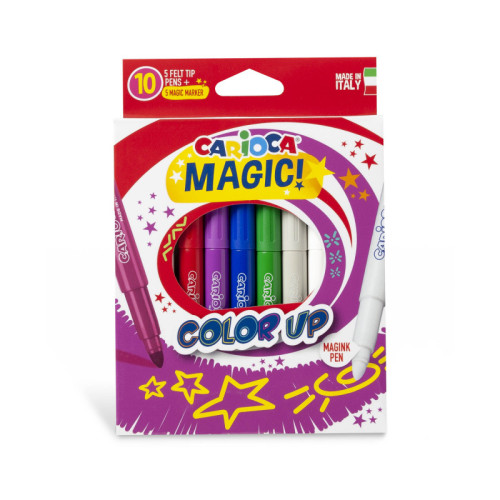 CARIOCA - CAJA 10 ROTULADORES MÁGICOS COLOR UP (Ref.43181)