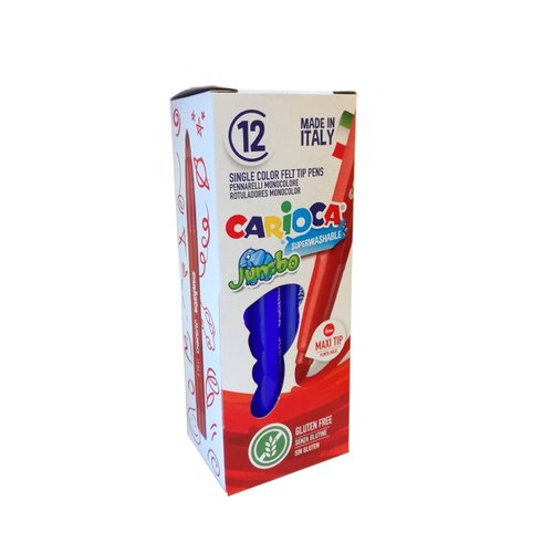 CARIOCA - ROTULADOR FIBRA JUMBO AZUL (Ref.A520000AZ)