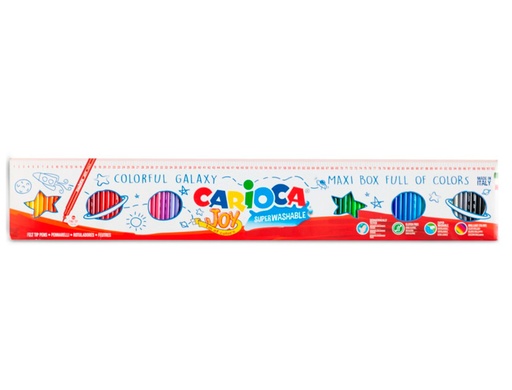 CARIOCA - ROTULADOR JOY METRO CAJA DE 96 UNIDADES COLORES SURTIDOS (Ref.41019)