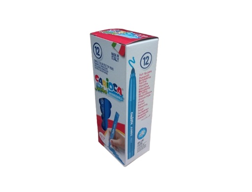 CARIOCA - ROTULADOR JUMBO PUNTA MAXI AZUL - CAJA DE 12 (Ref.4013002)