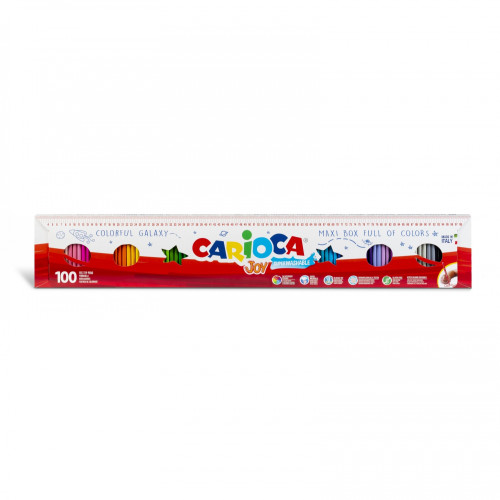 CARIOCA - ROTULADORES JOY ESTUCHE 100U C/SURTIDOS (Ref.41019)