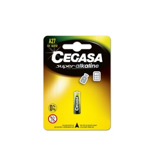 CEGASA - PILA ALCALINA A27 12V BT BL1 (Ref.324347)
