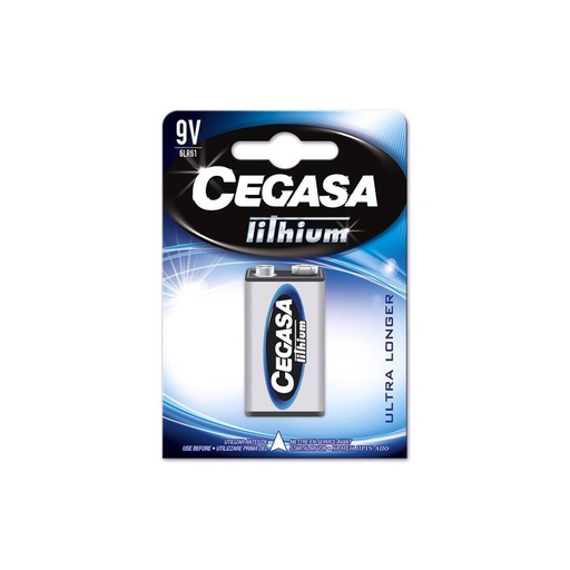 CEGASA - PILA LITIO 9V CR-V9 BL1 (Ref.326216)