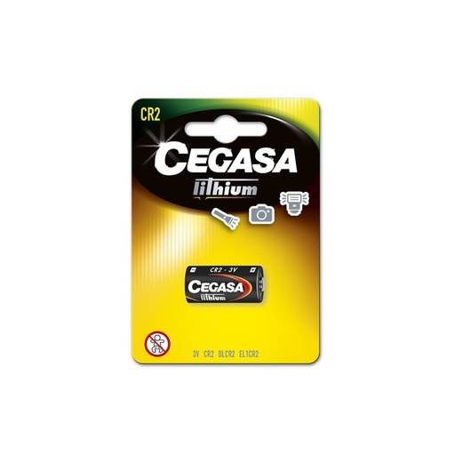 CEGASA - PILA LITIO CR2 3V FT BL1 (Ref.326024)