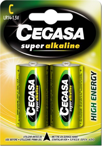 CEGASA - PILAS ALCALINA LR14 B/2 (Ref.151)