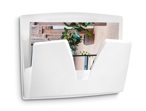 CEP - EXPOSITOR MURAL PROTECT ANTIBACTERIANO PLASTICO COLOR BLANCO 361X86X715 MM (Ref.1017390021)