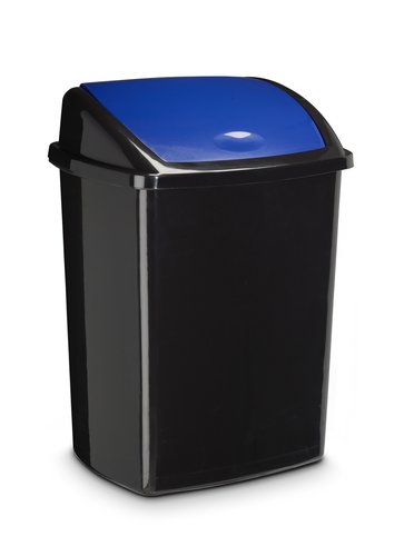 CEP - PAPELERA PLASTICO 91947 TAPA BASCULANTE AZUL 50 LITROS (Ref.2919470141)