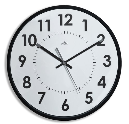 CEP - RELOJ DE PARED A.2000 ANALOGICO 30 CM Ø NEGRO (Ref.CE1124X NE)