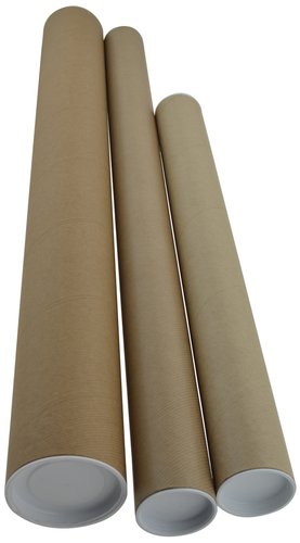 CG - PORTAPLANOS para ENVIO TUBO CARTON KRAFT 50x5 cm (Ref.1010300101)