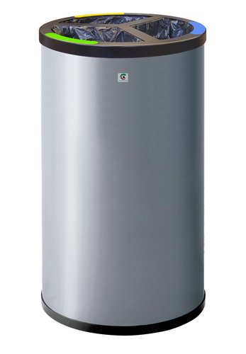 CILINDRO - PAPEL. METALICA P-86 3 COMP. NG (Ref.P-86 NEGRA)