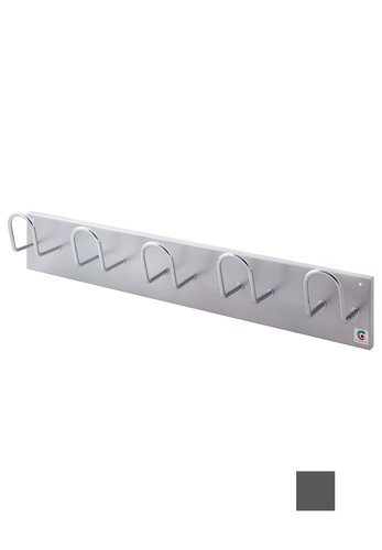 CILINDRO - PERCHERO PARED 5 COLGADORES GRA (Ref.H-15 GRAFITO)