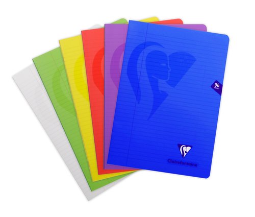 CLAIREFONTAINE - LIBRETA POLIPROLILENO A4 48 HJS. HORIZONTAL (Ref.303165C)