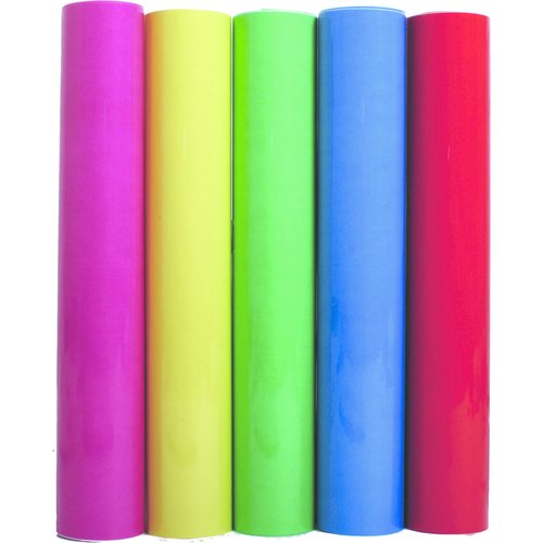 CLAIREFONTAINE - PAPEL de REGALO ROLLO 0,7x2 m (CAJA de 30) PP TRANSPARENTE SURTIDO CLASICO (Ref.95592C)