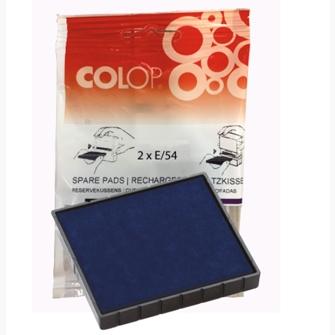 COLOP - ALMOHADILLA E/54 AZUL BLISTER -2U- (Ref.107324)