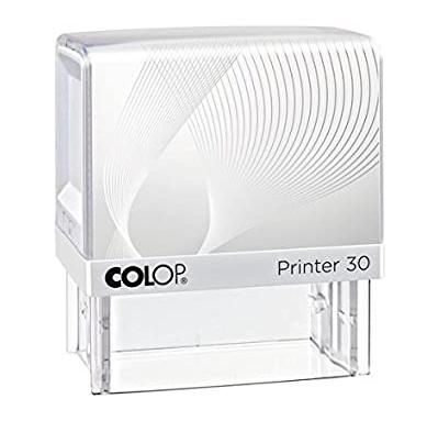 COLOP - PRINTER 30 G7 18X47MM BLANCO/AZUL (Ref.144607)