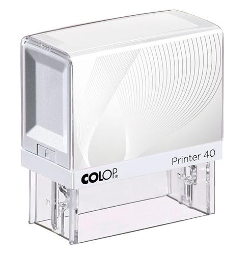 COLOP - PRINTER 40 G7 23X59MM BLANCO/AZUL (Ref.144772)