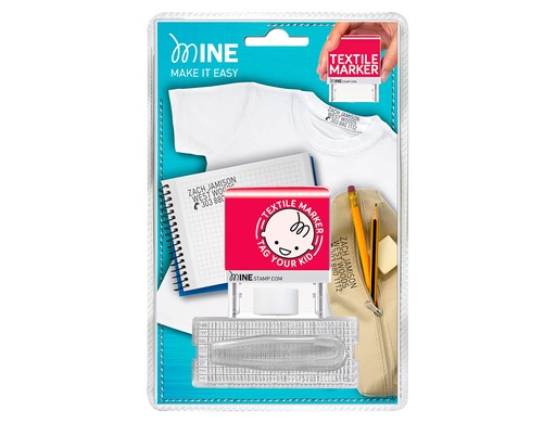 COLOP - SELLO MARCADOR DE ROPA MINE TIPO 4MM TINTA ESPECIAL PARA TEXTIL 50 LAVADOS EN FRIO Y 25 EN CALIENTE (Ref.148483)