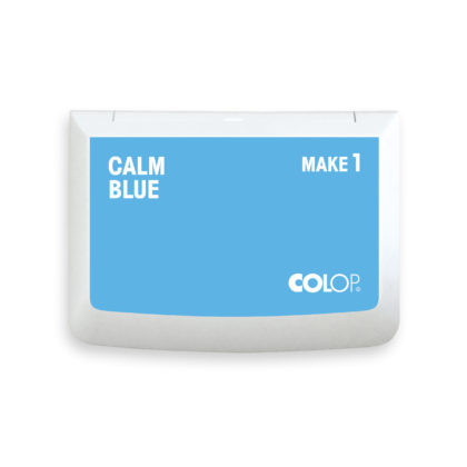 COLOP - TAMPÓN MAKE1 COLOR AZUL CALMA 50X90 MM (Ref.155109)