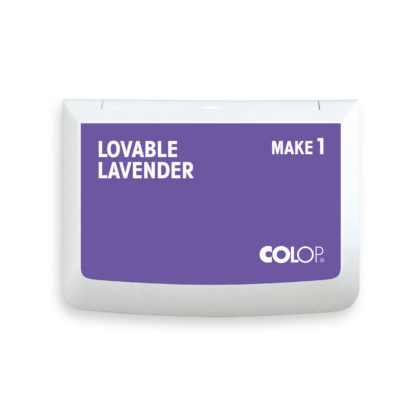 COLOP - TAMPÓN MAKE1 COLOR LAVANDA ADORABLE 50X90 MM (Ref.155132)