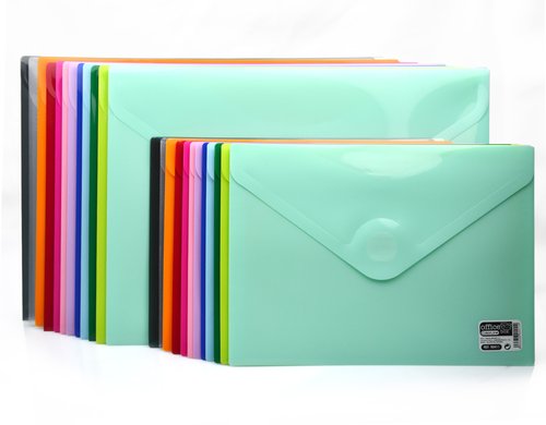 COLORLINE - DOSSIER SOBRE OFFICE BOX PP VELCRO A5 (Ref.90411)