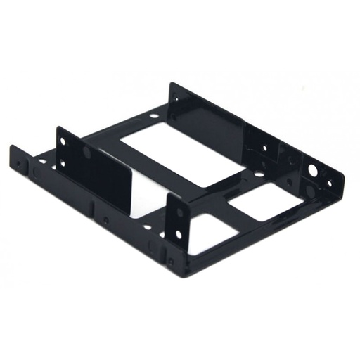 COOLBOX - Adaptador BAHIA 3.5 A 2*2.5 (SSD) METAL (Ref.COO-AB3525X2)