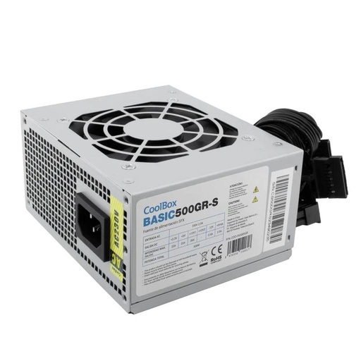 COOLBOX - Fuente Alim.SFX 500GR-S (CE,ROHS) (Ref.FALCOO500SGR)