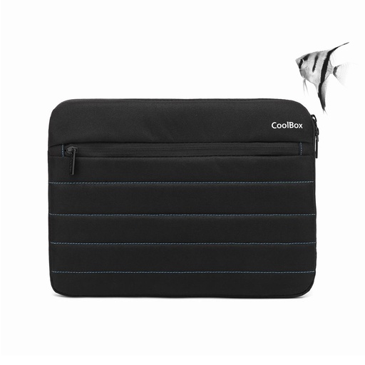 COOLBOX - Funda Portatil 13" Negro-Impermeable (Ref.COO-BAG13-0N)