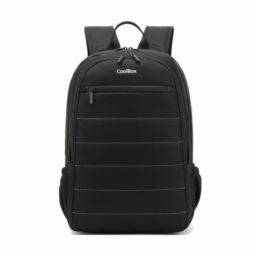 COOLBOX - Mochila Portatil 15.6" Negro - Impermeable (Ref.COO-BAG15-2N)