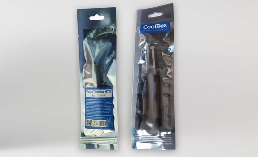 COOLBOX - Pasta térmica plata 2 gramos 3.17W/mk H70 (Ref.COO-TGH3W-2)