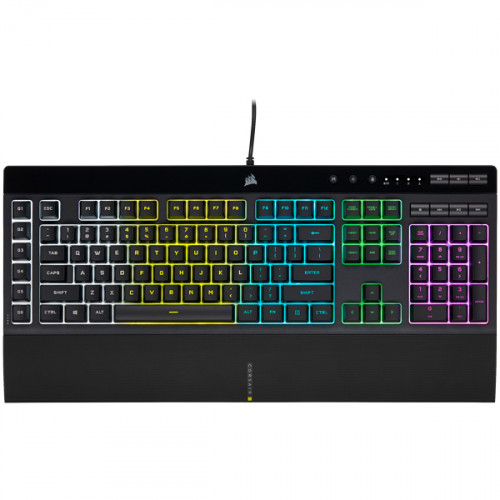 CORSAIR - K55 RGB PRO teclado USB QWERTY Español Negro (Ref.CH-9226765-ES)