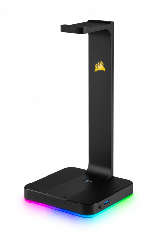 CORSAIR - ST100 RGB Premium Auriculares Negro (Ref.CA-9011167-EU)