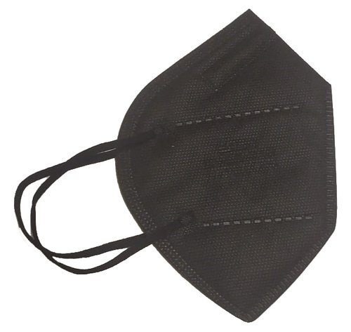 COVID - MASCARILLA FACIAL FFP2 AUTOFILTRANTE CERTIFICADO CE CON AJUSTE NASAL EMBOLSADA INDIVIDUALMENTE COLOR NEGRO (Ref.FFP2 NEGRA)
