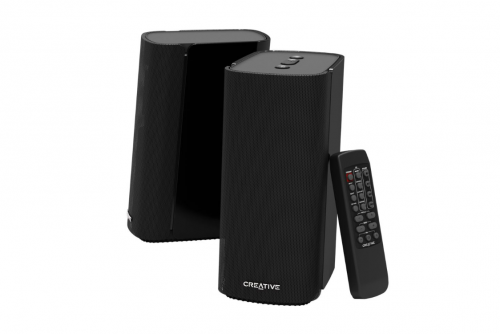 CREATIVE LABS - T100 Rango completo 20 W Negro Inalámbrico y alámbrico (Ref.51MF1690AA000)